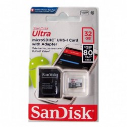 Micro tarjeta SD Sandidk Ultra 32Gb