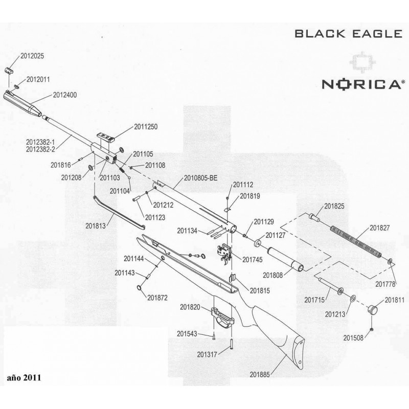 1 Norica Black Eagle 2011 Despiece