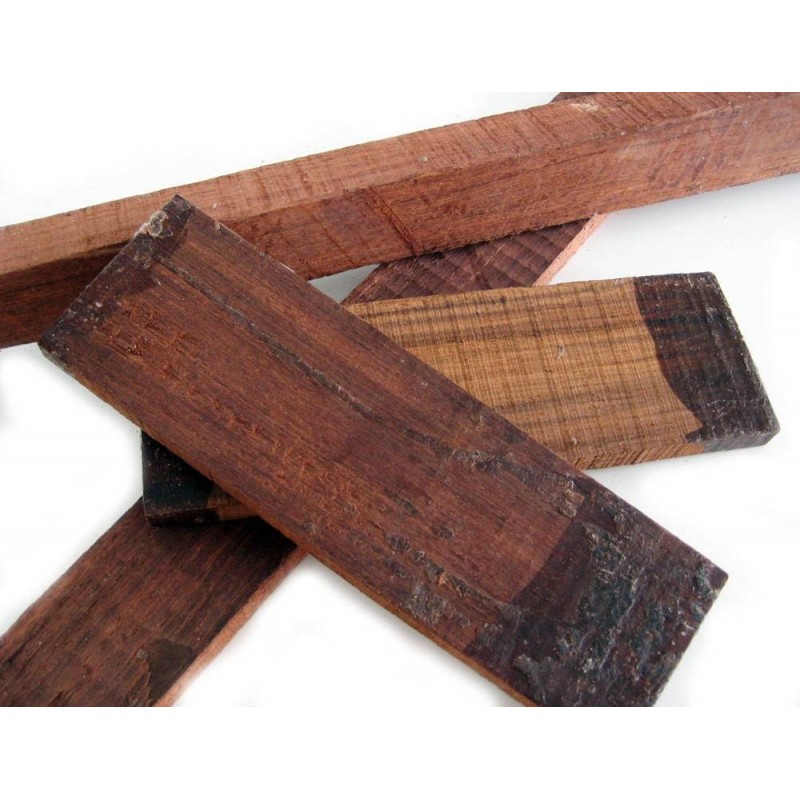 Trozo de madera Palo Violeta 180X55X10mm  en bruto