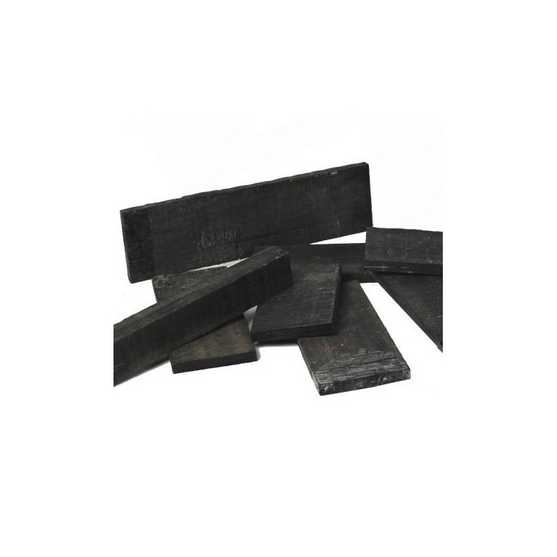 Madera Ebano negro FSC 230X70X10mm  en bruto