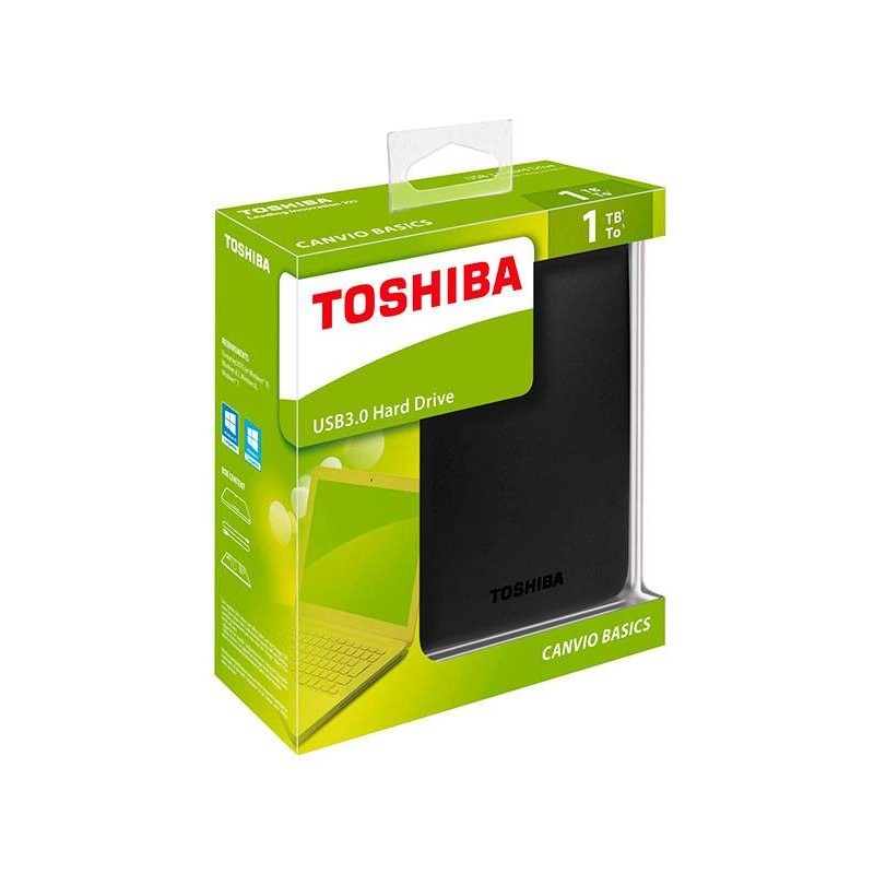 HD Toshiba 1 Tb USB 3.0 Canvio Basics